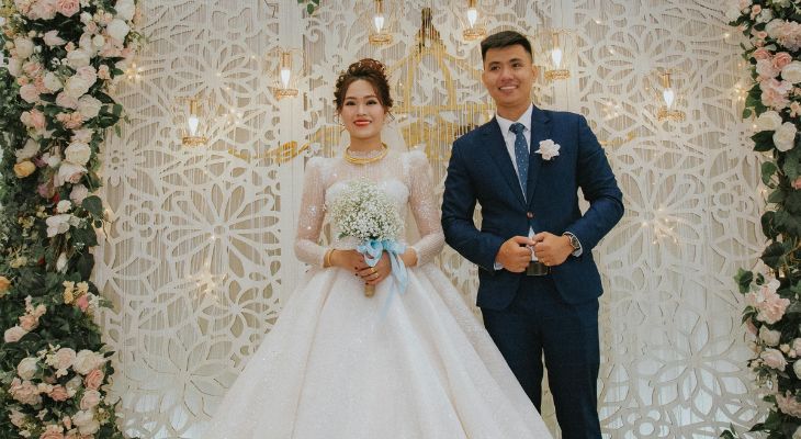 Bride and groom