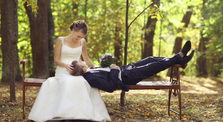 Relaxed And Seated Together