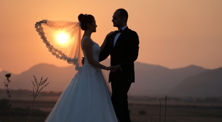 The Silhouette At Sunset